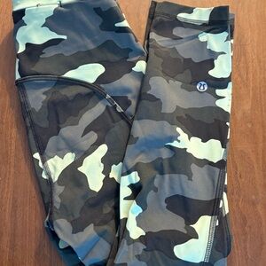 lululemon Camo Swift Speed Leggings